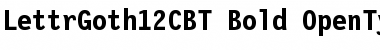 Download LettrGoth12C BT Font