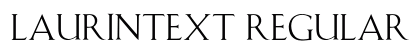 LaurinText Regular preview