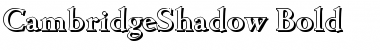 Download CambridgeShadow Font