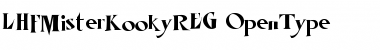 Download LHFMisterKookyREG Font