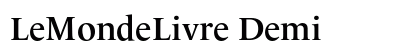 LeMondeLivre Demi Preview