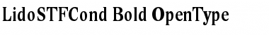 Lido STF Cond Bold Font