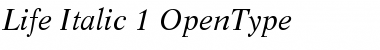 Life Regular Font Life Regular Font