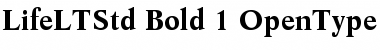 Life LT Std Bold Font