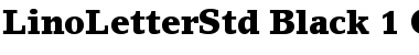 LinoLetter Std Font