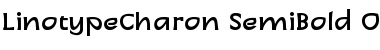 LinotypeCharon SemiBold Regular Font