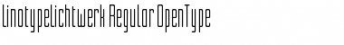 LinotypeLichtwerk Font