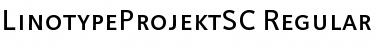 LinotypeProjekt SC Font
