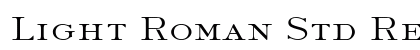 Light Roman Std Regular preview