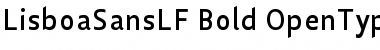 Lisboa Sans LF Bold Font