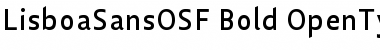 Lisboa Sans OSF Bold Font