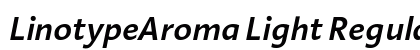 LinotypeAroma Light Regular preview