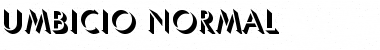Umbicio Normal Font