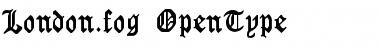London.fog Regular Font London.fog Regular Font