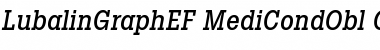 LubalinGraphEF MediCondObl Font LubalinGraphEF MediCondObl Font