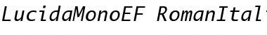 LucidaMonoEF Font