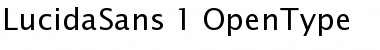 LucidaSans Regular Font LucidaSans Regular Font