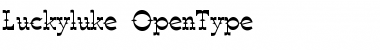 Luckyluke Regular Font
