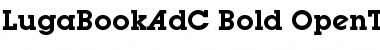 LugaBookAdC Font