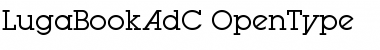 LugaBookAdC Regular Font