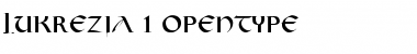Lukrezia Regular Font Lukrezia Regular Font