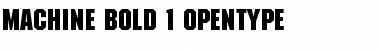 ITC Machine Bold Font