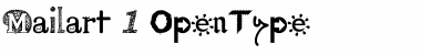 Mailart Regular Font Mailart Regular Font