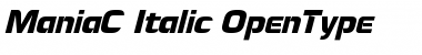 ManiaC Font