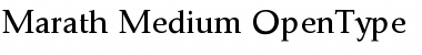 Marath-Medium Regular Font