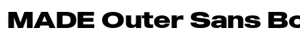 MADE Outer Sans Bold