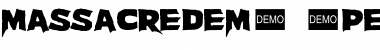 Download Massacre DEMO Font
