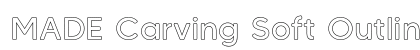 MADE Carving Soft Outline PERSONAL USE Medium Regular preview