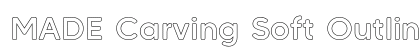 MADE Carving Soft Outline PERSONAL USE SmBd Regular preview
