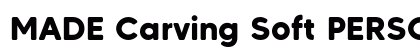 MADE Carving Soft PERSONAL USE Black Regular preview