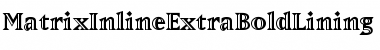 Download MatrixInlineExtraBoldLining Font