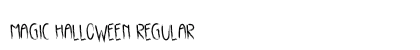 Magic Halloween Regular Font Magic Halloween Regular Font Preview