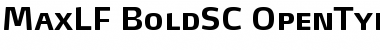 Download MaxLF-BoldSC Font