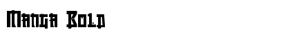 Manga Bold preview
