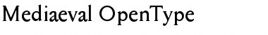 Mediaeval Regular Font Mediaeval Regular Font