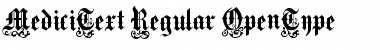 MediciText Regular Font