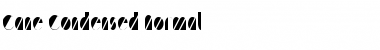 Cane Condensed Normal Font