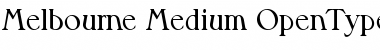 Melbourne-Medium Regular Font