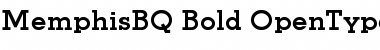 Memphis BQ Regular Font