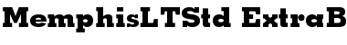 Memphis LT Std Font