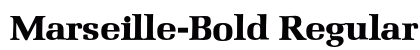 Marseille-Bold Regular preview