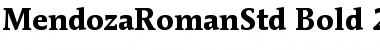 ITC Mendoza Roman Std Font