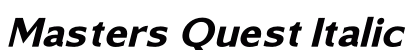 Masters Quest Italic preview