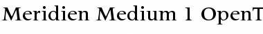 Meridien Font