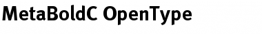 MetaBoldC Font