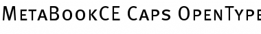 MetaBookCE Caps Font